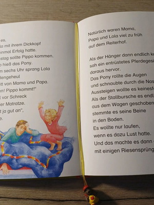 Book Spannende Ponyhofgeschichten like new, German language