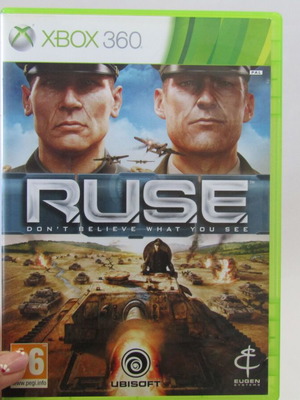 Xbox 360 Ruse used with manual