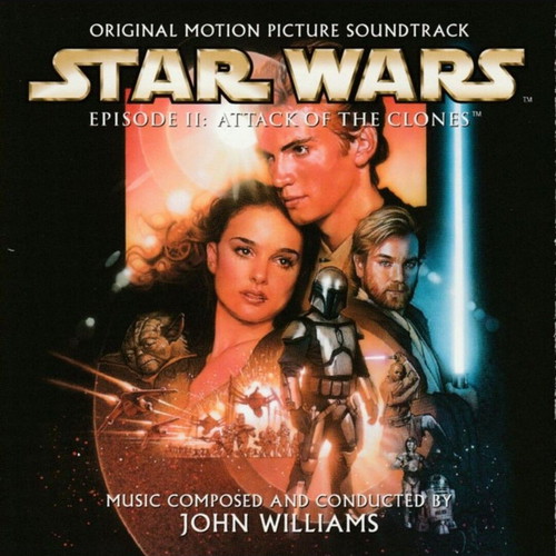 CD Star Wars Episode II Attack of the Clones like new, music by John Williams