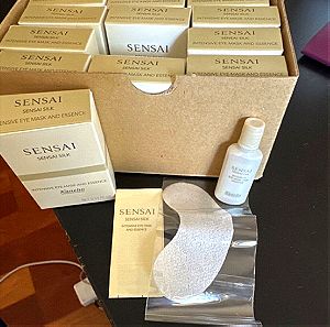 3 X Sensai silk, intensive eye mask and essence sample size Καινούργιο όλοι μαζί
