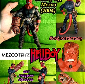 HellBoy Action Figure Mezco Toys 2004 Φιγούρα Δράσης Hell Boy Movie Collectible