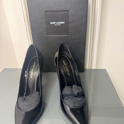 Saint Laurent Opyum patent pumps, black