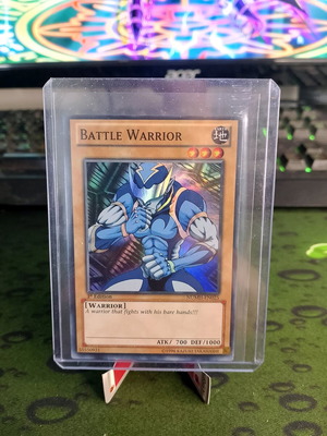 Battle Warrior Yu-Gi-Oh! card new 1st edition NUMH-EN025