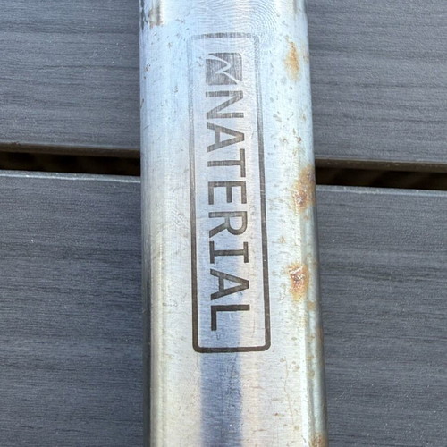 Barbecue set new with marks on handles