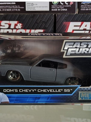 Fast & Furious Dom's Chevy Chevelle SS metal model 1:32 like new
