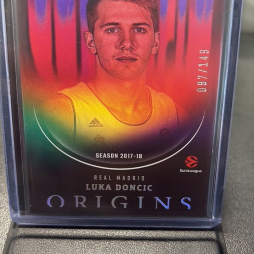 Luka Doncic Euphoria Origins basketball card /75
