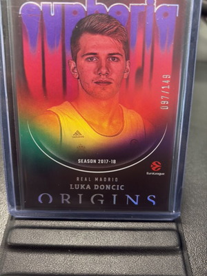 Luka Doncic Euphoria Origins basketball card /75