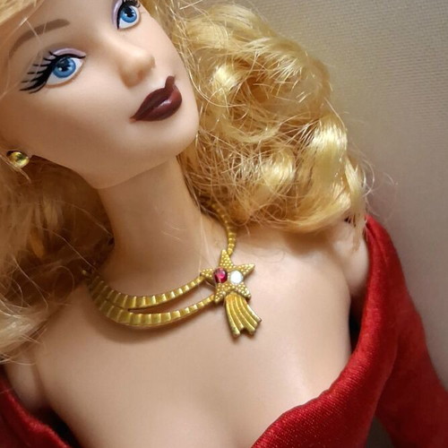 Barbie Hollywood Cast Party Doll 2001 Vintage Mattel Red Gown