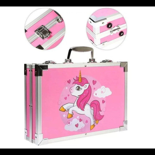 Unicorn painting set in case 145 pcs new