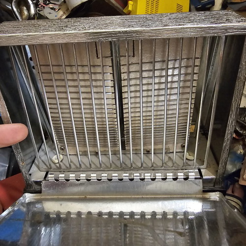 Vintage Kalorik Toaster 60s used, one handle broken
