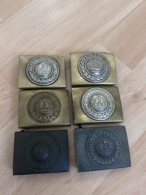 Imperial German Army Belt Buckles like new
