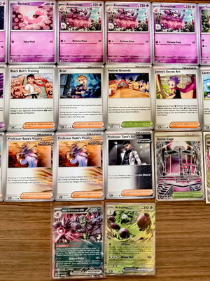Pokémon Lot with 3x EX, Battle Cage, and 6x PRE Cards like new