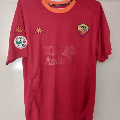 Dellas Roma jersey used, size large, official replica
