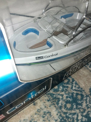 Boat Dolphin remote control boat new with blue controller