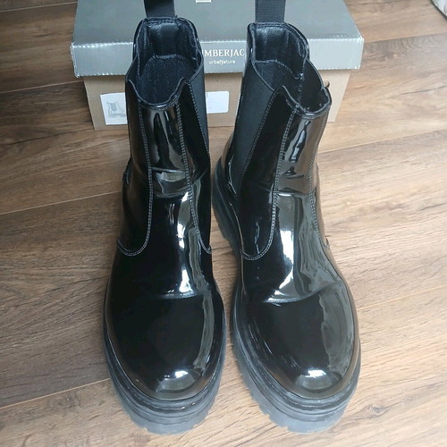 Lumberjack women's boots used, black, size 37