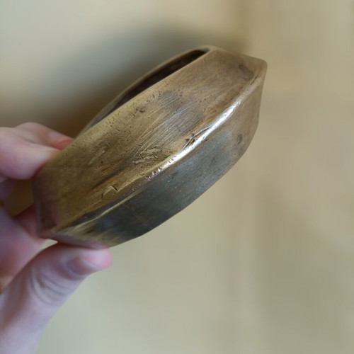 Vintage handmade Goti bracelet from brass used