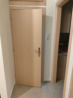 Door with frame new, without handles