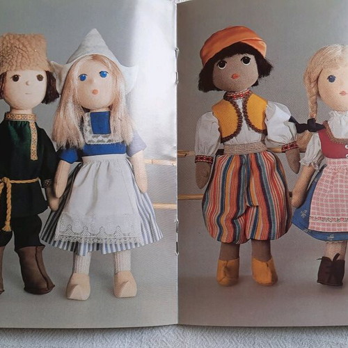 Book Construction Dolls for Small and Big New