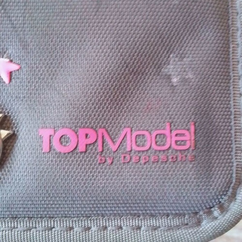 Top Model school pencil case used
