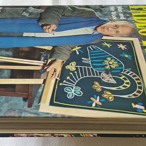 Pablo Picasso Man and His Work hardcover book used, English