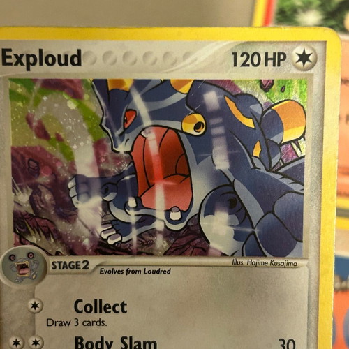 exploud pokemon card Exploud - KDJL-GR-002 Holo Rare