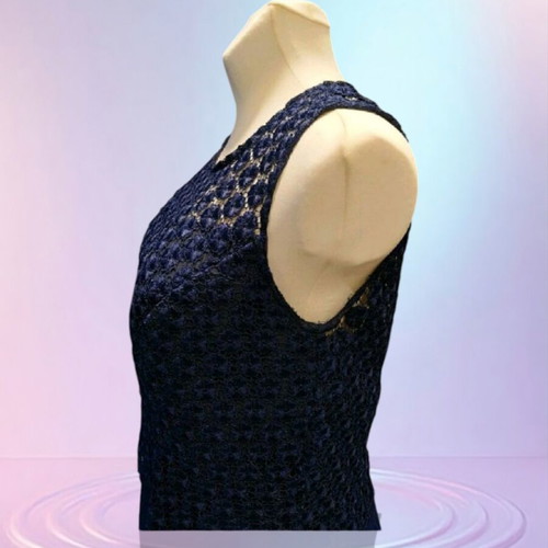 Evening maxi dress blue size M like new