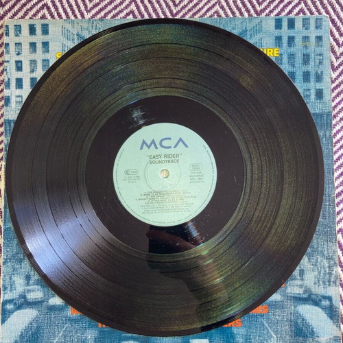 Easy Rider vinyl used with songs from the motion picture