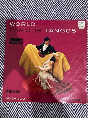 World Famous Tangos vinyl used, classical music