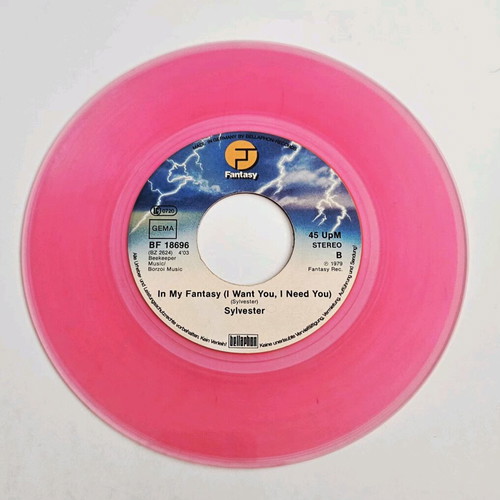 Sylvester Can't Stop Dancing 7" vinyl near mint, pink German edition