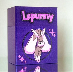 Handmade Deck box Pokemon Lopunny