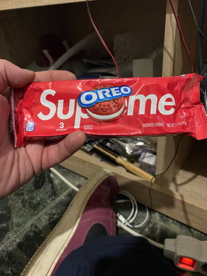 Supreme X Oreos cookies new