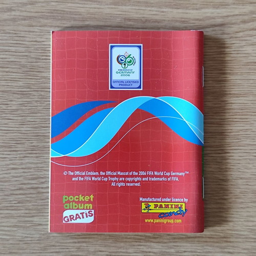 Panini World Cup Germany 2006 pocket album like new, empty
