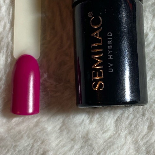 Canni and Semilac semi-permanent nail polishes used, pack of 3