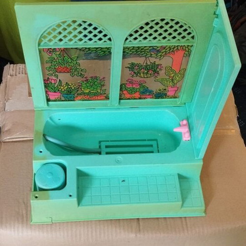 Barbie Beauty Bath 9223 vintage 1975 used, Barbie bathtub playset