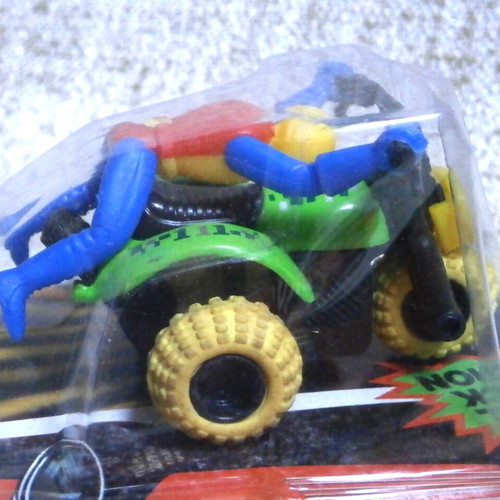 Three-Wheel Motorcycle new sealed, pack of 2, vintage plastic pull back