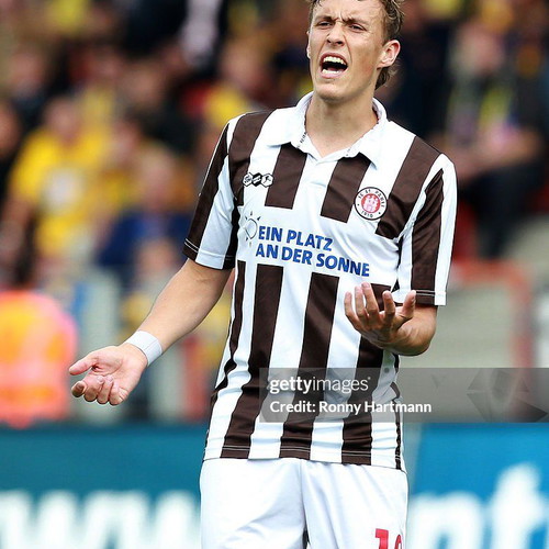 St. Pauli 2011/12 home shirt like new, authentic with Max Kruse