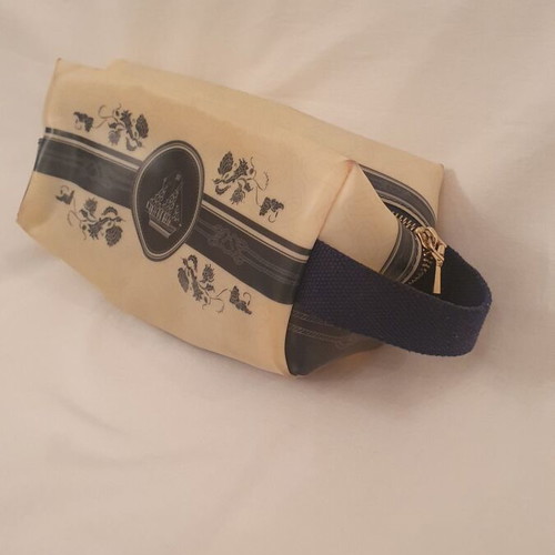 Axel cosmetic case used, beige, vintage