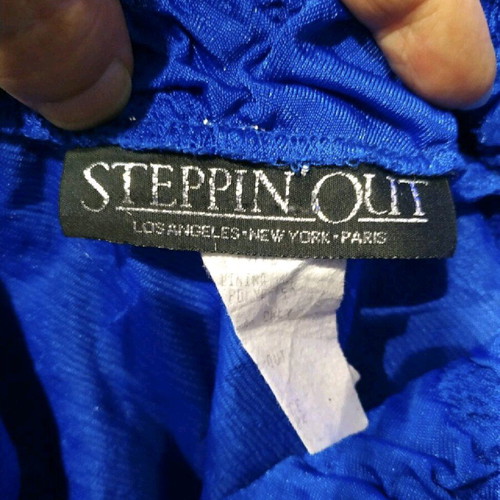 Fitted blue dress size L-XL like new