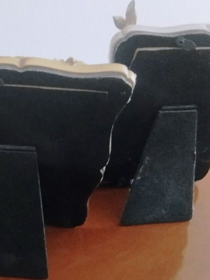 Σετ 2 κορνίζες vintage με στρας 10x15 σαν καινούργιο