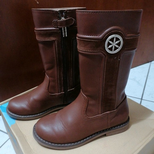 Mayoral children's boots used, brown, size 28