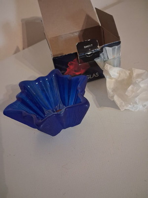 Glass candle holder new