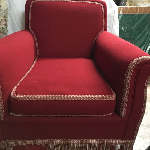Set of 2 antique armchairs used