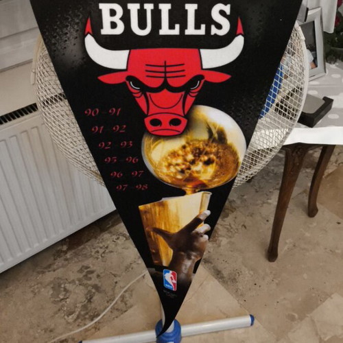 Chicago Bulls XXXL Pennant 6 Time Champions New