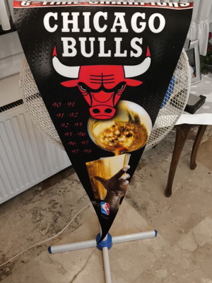 Chicago Bulls XXXL Pennant 6 Time Champions New