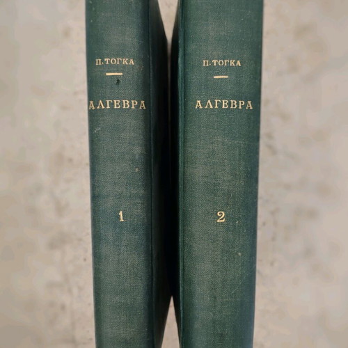 Set of Algebra Volumes 1-2 by P. Togka used
