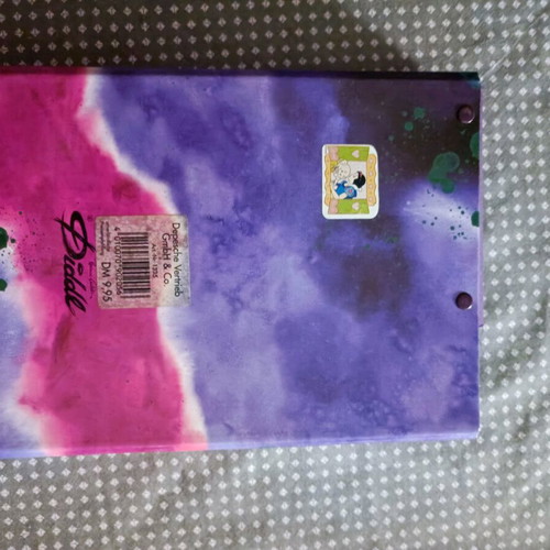 Diddl School Organization Album like new, purple colors