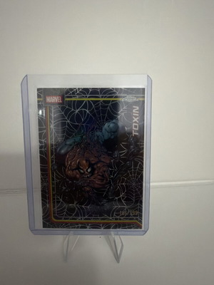 2026 Topps Chrome Marvel Toxin Spider-Web card /399