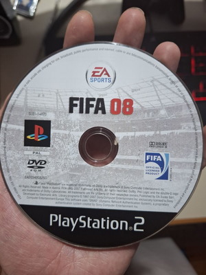 FIFA 08 PlayStation 2 game used, sports
