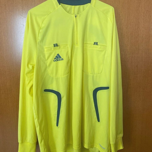 Adidas referee blouse vintage used, yellow, size XL
