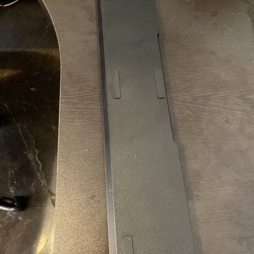 Razer Leatherette Wrist Rest used with memory foam ergonomic support